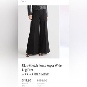Quince wide leg pants
